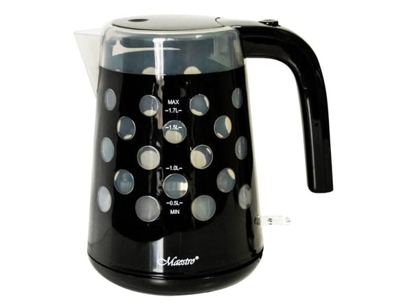 Feel Maestro MR045 black, 1,7 l, 2200 W, Sort, Plast, Justerbar termostat, Vannivåindikator