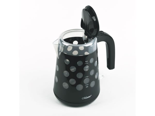 Feel Maestro MR045 black, 1,7 l, 2200 W, Sort, Plast, Justerbar termostat, Vannivåindikator