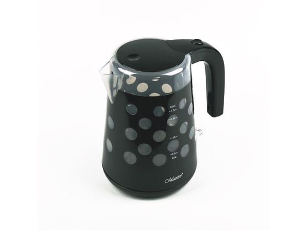 Feel Maestro MR045 black, 1,7 l, 2200 W, Sort, Plast, Justerbar termostat, Vannivåindikator