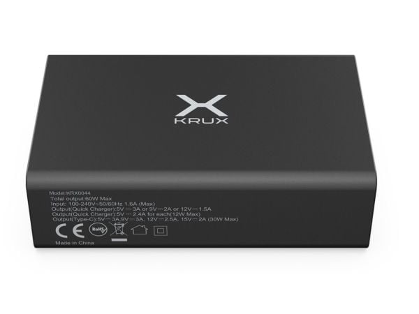 Krux KRX0044 lader 4x USB-A 1x USB-C 11 A (KRX0044)