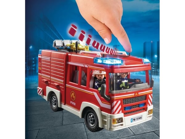 Playmobil 9464, Brannbil, 4 år, AAA, Plast, Flerfarget