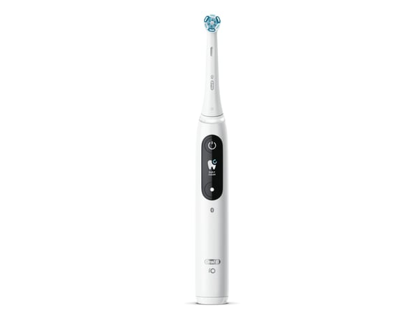 Oral-B iO Series 8N - Elektrisk tannbørste - Hvid - Bluetooth
