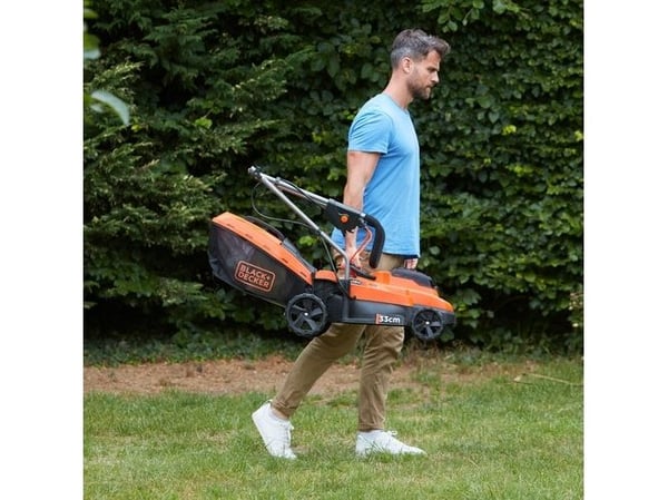 Black & Decker BCMW3318N, Handgräsklippare, 250 m², 33 cm, 2,5 cm, 6,5 cm, 35 l