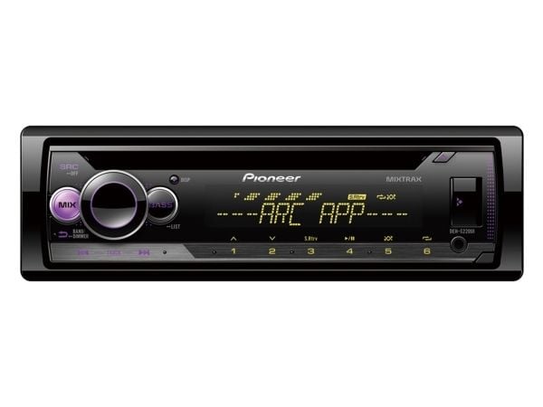 Pioneer DEH-S220UI, Lajittelu, 1 DIN, 50 W, CD, MP3,WAV,WMA,WMA, LCD-näyttö