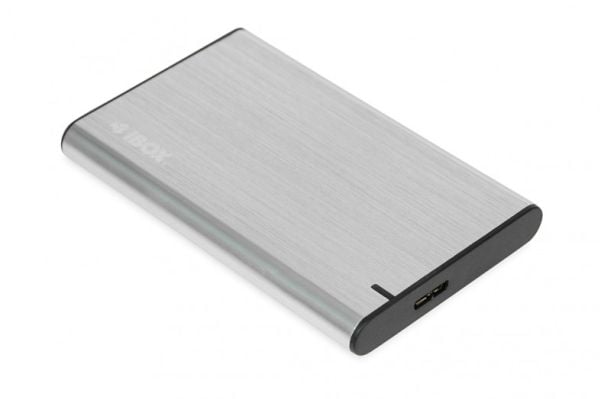 iBOX HD-05 - Lagringskabinett - 2,5" - SATA 6Gb/s - USB 3.1 (Gen 1) - grå