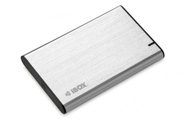 iBOX HD-05 - Lagringskabinett - 2,5" - SATA 6Gb/s - USB 3.1 (Gen 1) - grå