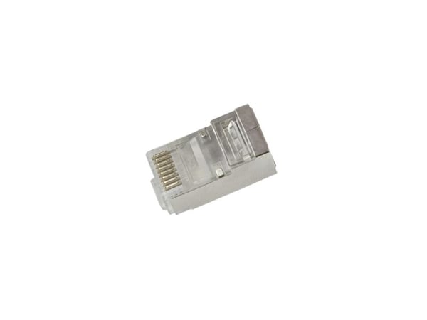 LogiLink MP0077, RJ-45, Gjennomsiktig, Hankjønn, Rett, Plast, Cat6