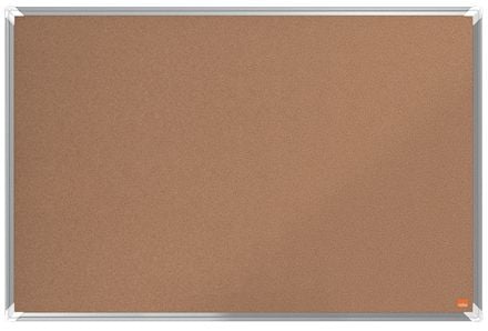 Nobo Premium Plus Korktavle 90x60cm, Innendørs, Brun, Aluminium, Aluminium, Kork, Landskap/portrett