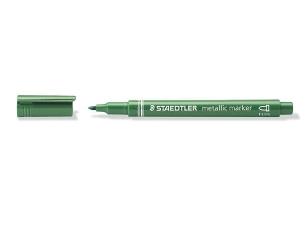 STAEDTLER 8323 - Markør - ikke-permanent - metallgrønn - 1-2 mm
