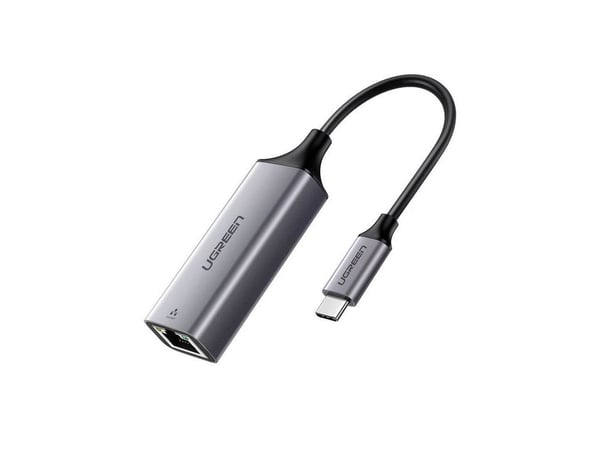Ugreen 50737, Langallinen, USB Type-A/USB Type-C, Ethernet, 1000 Mbit/s, Hopea