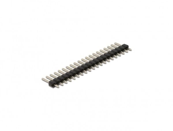 DeLOCK 66693, Pinniliitin, Musta, Metallinen, Metalli, Muovi, 230 °C, Suora, 500 V