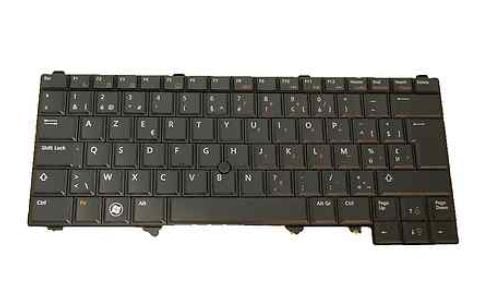 Dell - Erstatningstastatur for bærbar PC - Belgisk