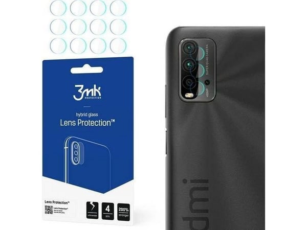 3MK Lens Protect for Xiaomi Redmi 9T (beskyttelse for kameralinse) 4 stk