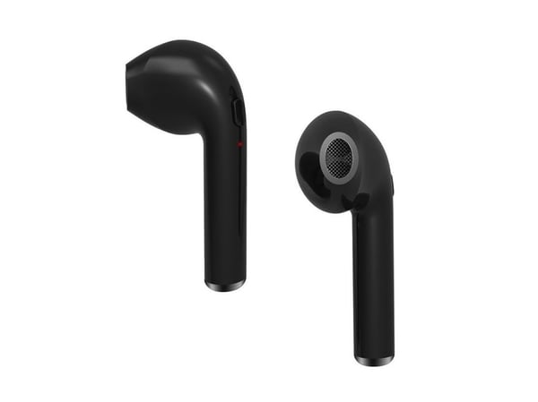 Media-Tech MT3589K, Hodesett, In-ear, Calls/Music, Sort, Stereofonisk, Trådløs