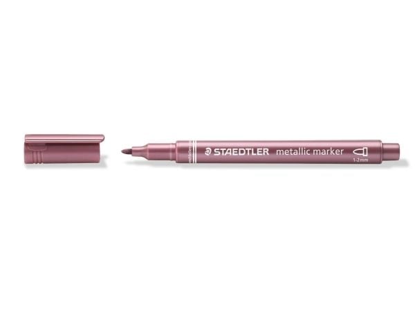 STAEDTLER 8323 - Markør - ikke-permanent - metallrød - 1-2 mm