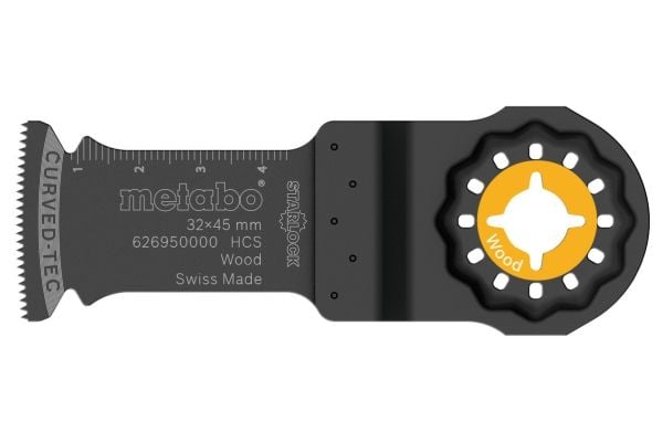Metabo 626950000, Sagblad, Mykt tre, High Carbon Steel (HCS), 45 mm, 32 mm, 1 stykker
