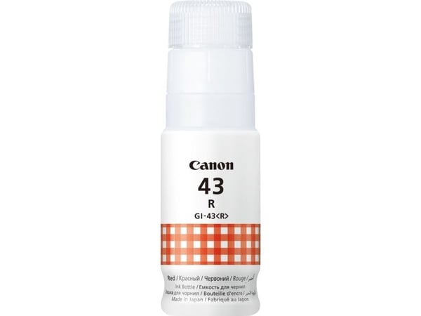 Canon GI-43R, Punainen, Canon, PIXMA G640 PIXMA G540, 60 ml, Mustesuihku, 1 kpl