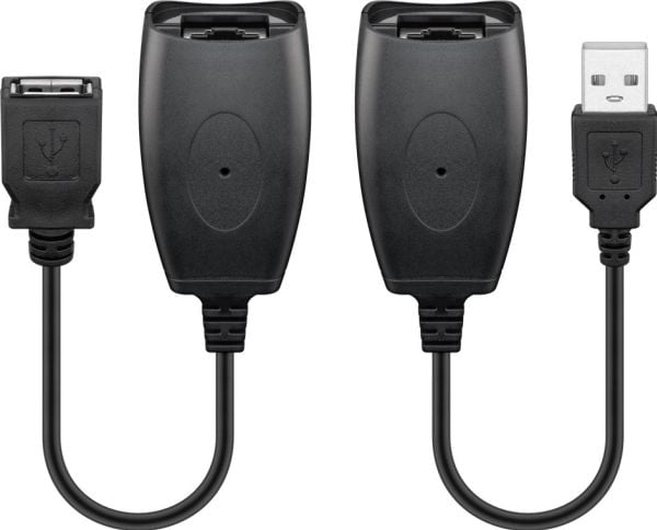 Goobay 93321, 40 m, USB A, USB A, Lajittelu