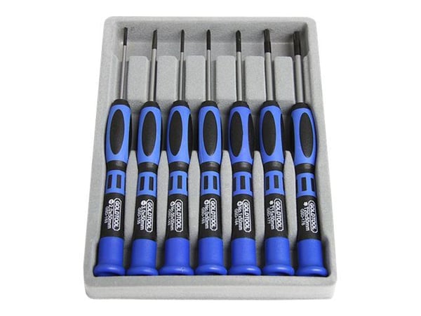 Startech 7 Piece Precision Screwdriver Computer Tool Kit with Carrying Case - Screwdriver kit - CTK100P - Skruetrekkersett