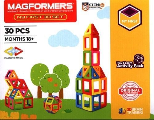 Magformers MAGFORMERS MIN FØRSTE 30 EL. (702001) Magformers MAGFORMERS MIN FØRSTE 30 EL. (702001)