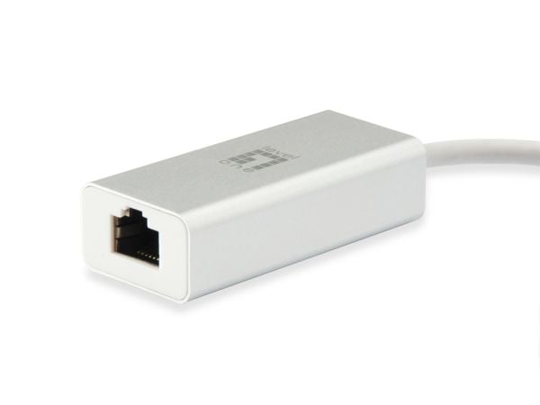 LevelOne USB-0402, Langallinen, USB Type-C, Ethernet, 1000 Mbit/s, Hopea