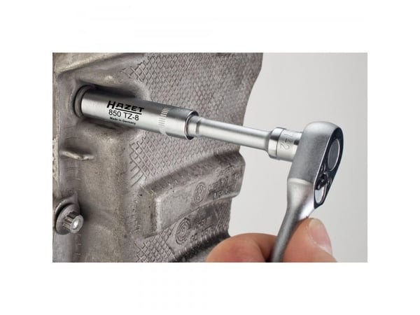 HAZET 850TZ-8, Stikkontakt, 1/4", Metrisk, 1 hoder, 8 mm, 1,22 cm