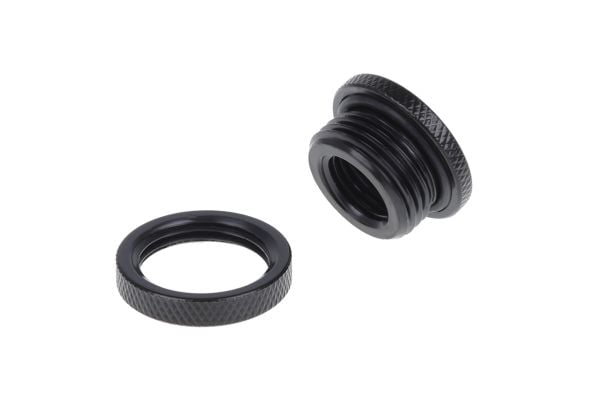 Alphacool 17424, Messing, Kromfarget, Sort, 25 mm, 25 mm, 12 mm, 100 g