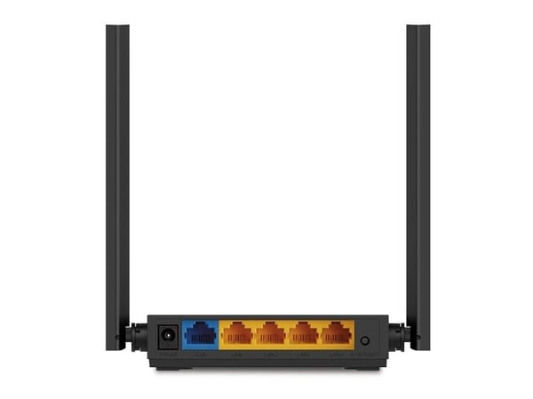 TP-Link Archer C54, Wi-Fi 5 (802.11ac), Dobbelbånd (2.4 GHz / 5 GHz), Ethernet/bredbåndsforbindelse, Sort, Frittstående router