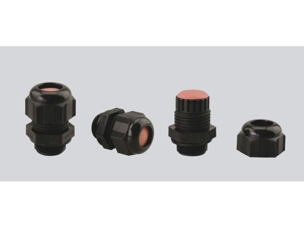 HELUKABEL 906695, Musta, Polyamidi, 25 kpl, M32, 2,1 cm, IP66, IP68