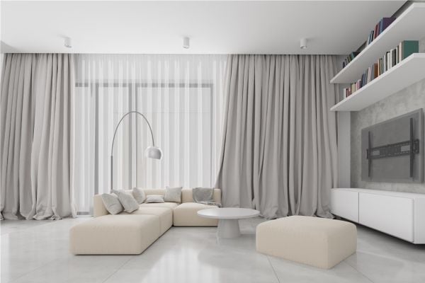 Goobay 49892, 109,2 cm (43"), 2,54 m (100"), 200 x 200 mm, 900 x 600 mm, Stål, Sort