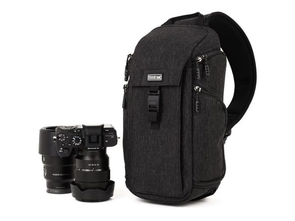 Think Tank Urban Access 8, Ryggsekk, 1 x ungripped Mirrorless body 2–3 lenses, Skulderrem, Sort