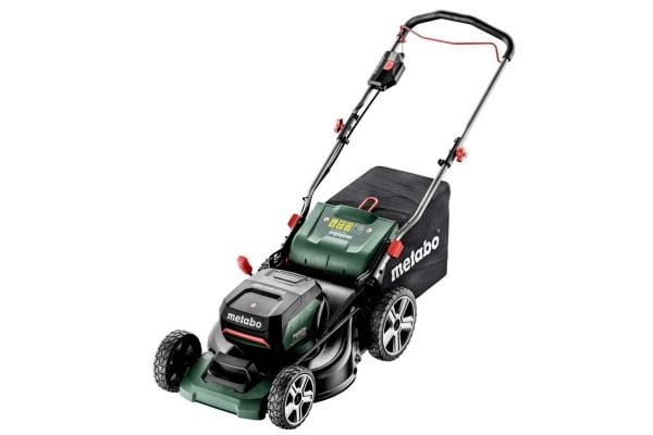 Metabo RM 36-18 LTX BL 46 - Gressklipper - trådløs - 18 V - 5.2 Ah - 2 batterier - 2800 rpm - 46 cm - 25.9 kg