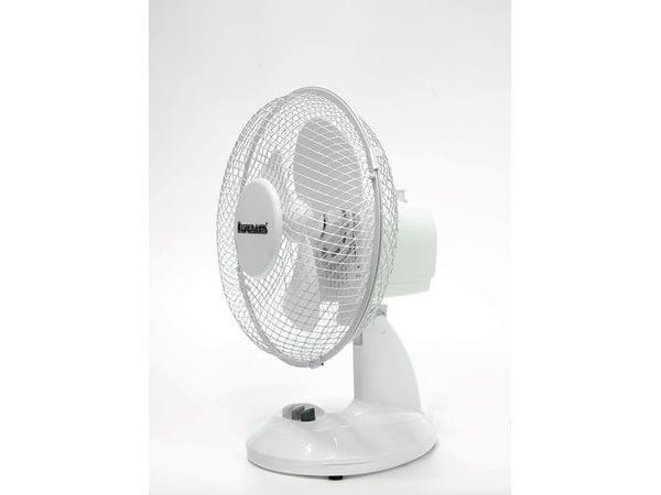 Ravanson WT-1023, Bladfläkt för hushållsbruk, Vit, Bord, Plast, 27 cm, AC