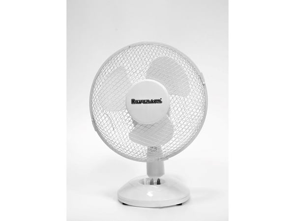 Ravanson WT-1023, Husholdningsvifte, Hvit, Bord, Plast, 27 cm, AC