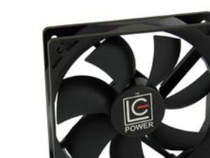 LC Power - Kabinettvifte - 120 mm - svart