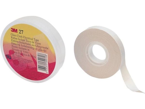 3M SCOTCH27U-12X20 Scotch® 27 Hvit (L x B) 20 m x 12 mm 1 stk