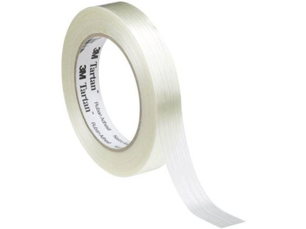 3M 89531950, Läpinäkyvä, Niputus, Pakkaaminen, Lasikuituvahvistettu polypropeeni, 10%, 25 N/mm2, 50 m
