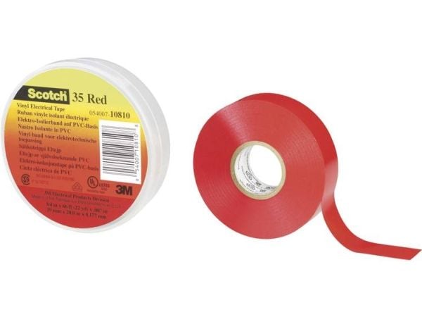 3M Scotch™ 35 SCOTCH35-19X20BL Isoleringsbånd Scotch® 35 Blå (L x B) 20 m x 19 mm 1 stk 1 stk