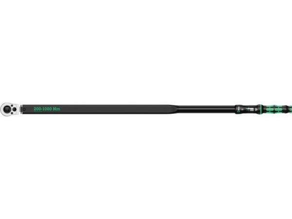 Wera Click-Torque E 1 Push R/L säädettävä momenttiavain myötä- ja vastapäivään tapahtuvaan kiristämiseen, 200-1000 Nm