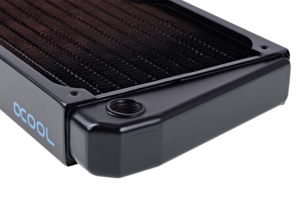 Alphacool NexXxoS ST30 Full Copper X-Flow 120mm - Radiator för vätskebaserat kylsystem - svart