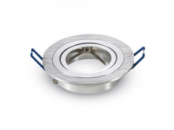 V-TAC 3600, Monteringssæt, Nikkel, Aluminium, GU10, 91 mm, 25 mm