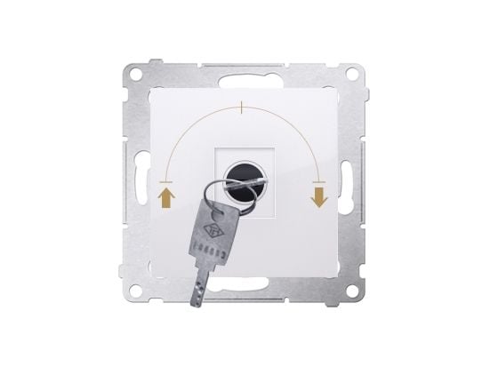 Kontakt-Simon DWZK.01/11, Muovi, Valkoinen, IP20, 230 V, 5 A, 75 mm