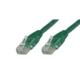 MicroConnect - Nettverkskabel - RJ-45 (hann) til RJ-45 (hann) - 30 cm - UTP - CAT 5e - grønn