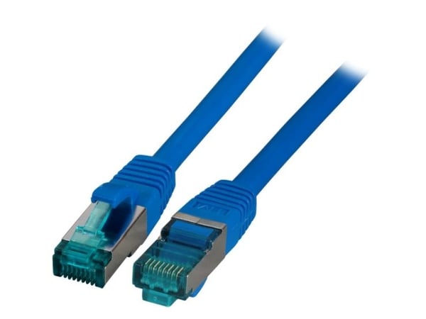 EFB Elektronik MK6001.0,15BL, 0,15 m, Cat6a, S/FTP (S-STP), RJ-45, RJ-45