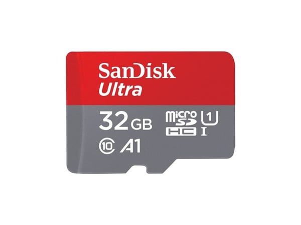 SanDisk Ultra - Flashminnekort (microSDHC til SD-adapter inkludert) - 32 GB - Class 10 - microSDHC UHS-I