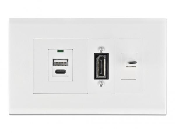 Delock - Easy 45 - ram - vit, RAL 9003