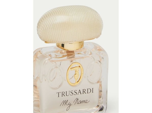 Trussardi My Name, Kvinner, 50 ml, Flaske uten gjenfyll, Heliotrope (plante), Violet, White lilac, Musc Parfyme , menn, Vanilje, Ambroxide