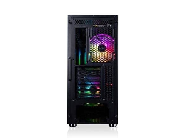 Modecom AMIRANI ARGB, Midi Tower, PC, Sort, ATX, ITX, Micro ATX, Multi, PC-kabinettvifte