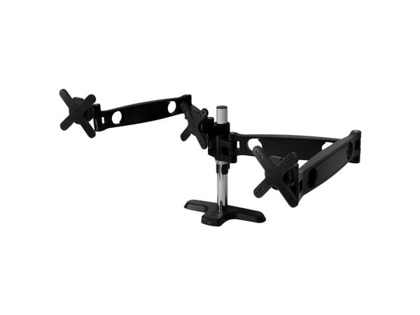 ARCTIC Z3 Pro - Monteringssett (skrivebordsmontering, 3 leddarmer, bordklemmefot) - for 3 LCD-skjermer - skjermstørrelse: 13"-27" - skrivebordsmont...