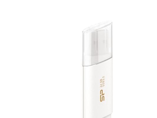SILICON POWER Blaze B06 - USB-flashstasjon - 16 GB - USB 3.0 - skallhvit